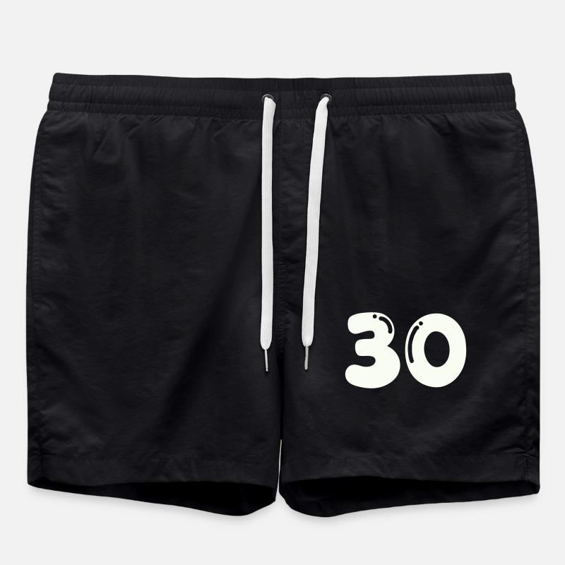 30 - Swim Trunks - black
