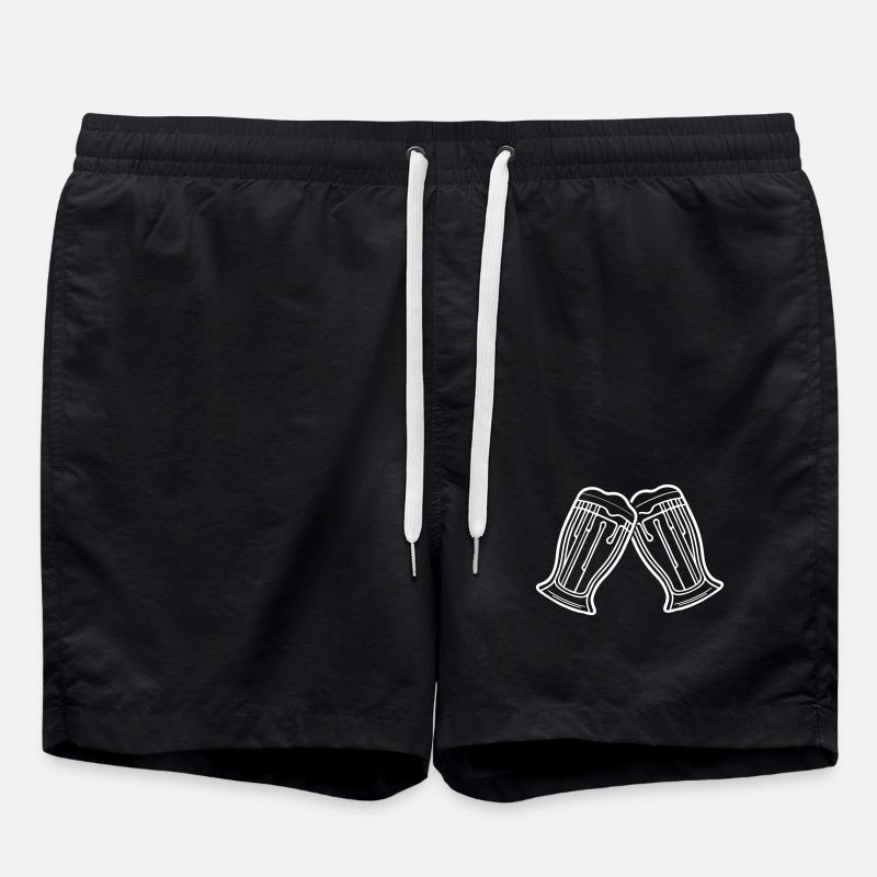 Beer - Swim Trunks - black