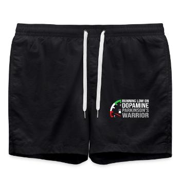 Maladie de Parkinson - Short de bain - noir - Devant - AI Model Male 185 light (185cm)