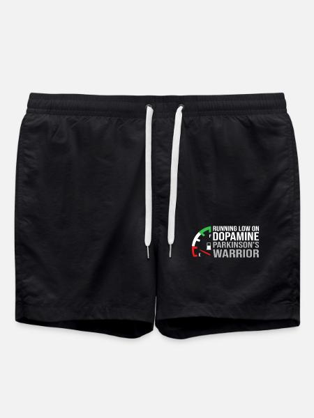 Parkinson's disease - Swim Trunks - black