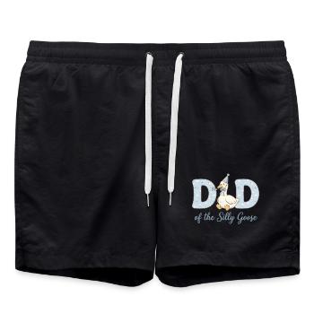 Dadd der Dummen Gans - Badeshorts - Schwarz - Vorne - AI Model Male 185 light (185cm)