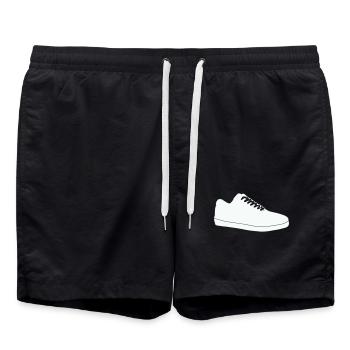 Silhouette de chaussures en ligne - Short de bain - noir - Devant - AI Model Male 185 light (185cm)