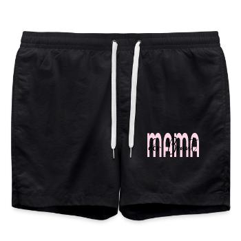 Maman de la mariée - Short de bain - noir - Devant - AI Model Male 185 light (185cm)