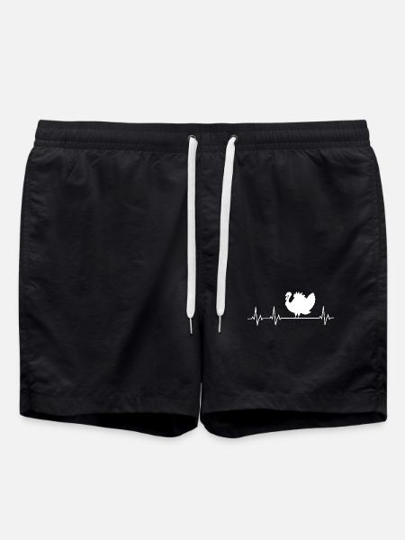 Dinde - Dinde - Thanksgiving - Short de bain - noir