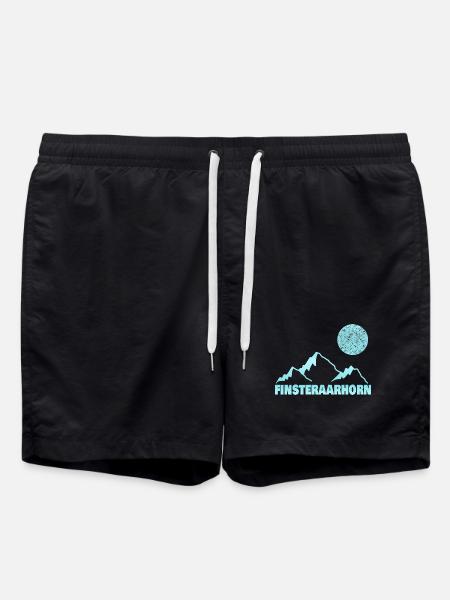 Bergsport finsteraarhorn - Badeshorts - Schwarz