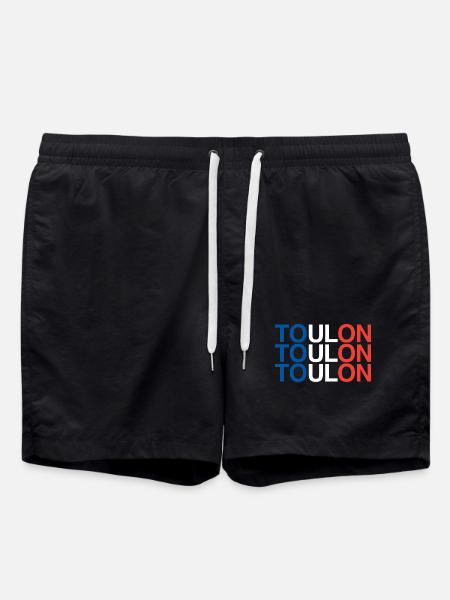 Toulon, France, France - Swim Trunks - black