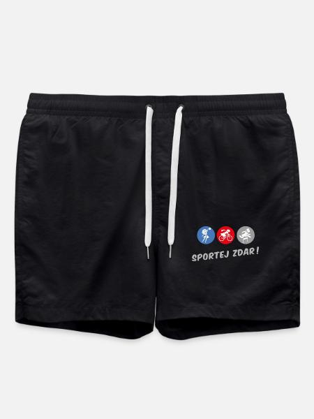 SPORTEJ ZDAR! - Badeshorts - Schwarz