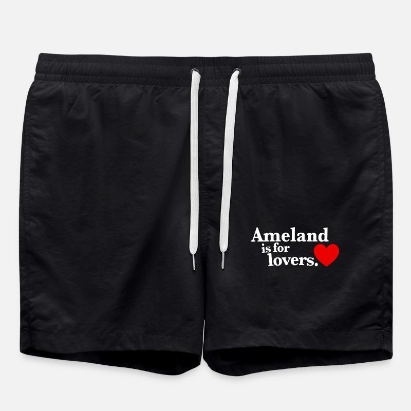 Ameland Lovers - Classic I - Swim Trunks - black