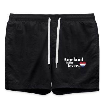Ameland Lovers - NL II - Short de bain - noir - Devant - AI Model Male 185 light (185cm)