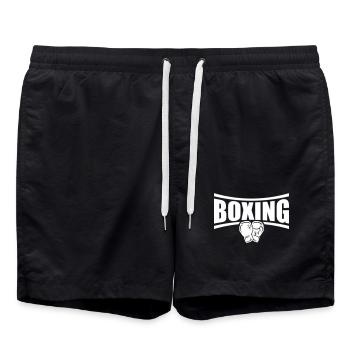 Boîtes de boxe - Short de bain - noir - Devant - AI Model Male 185 light (185cm)