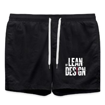 Saison de taille avec déficit calorique réduit - Short de bain - noir - Devant - AI Model Male 185 light (185cm)