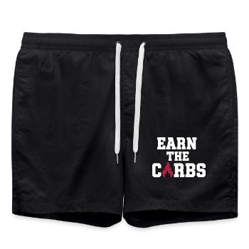 Saison de taille avec déficit calorique réduit - Short de bain - noir - Devant - AI Model Male 185 light (185cm)