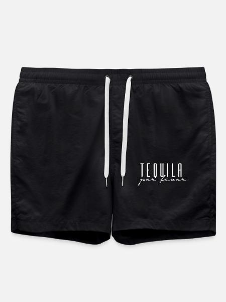 Tequila par favor - Swim Trunks - black