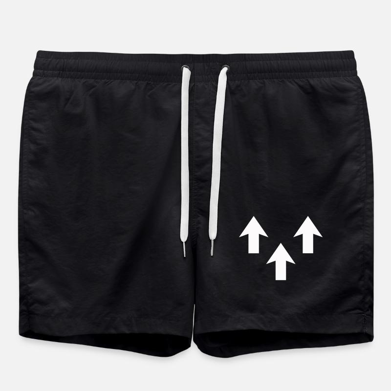 Arrows - Swim Trunks - black