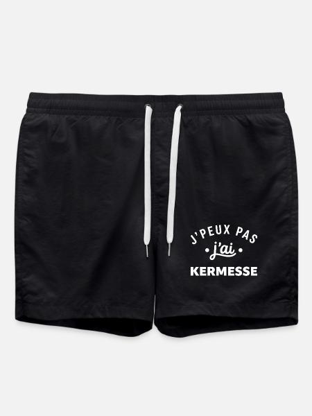 J'peux pas j'ai kermesse - Short de bain - noir