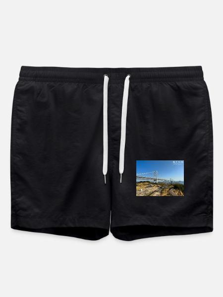 Great Seto Bridge - Swim Trunks - black