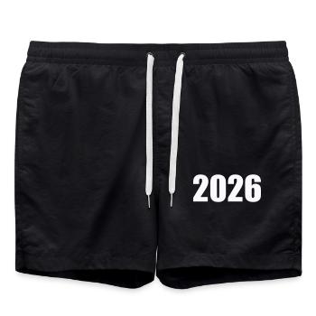 2026 - Short de bain - noir - Devant - AI Model Male 185 light (185cm)