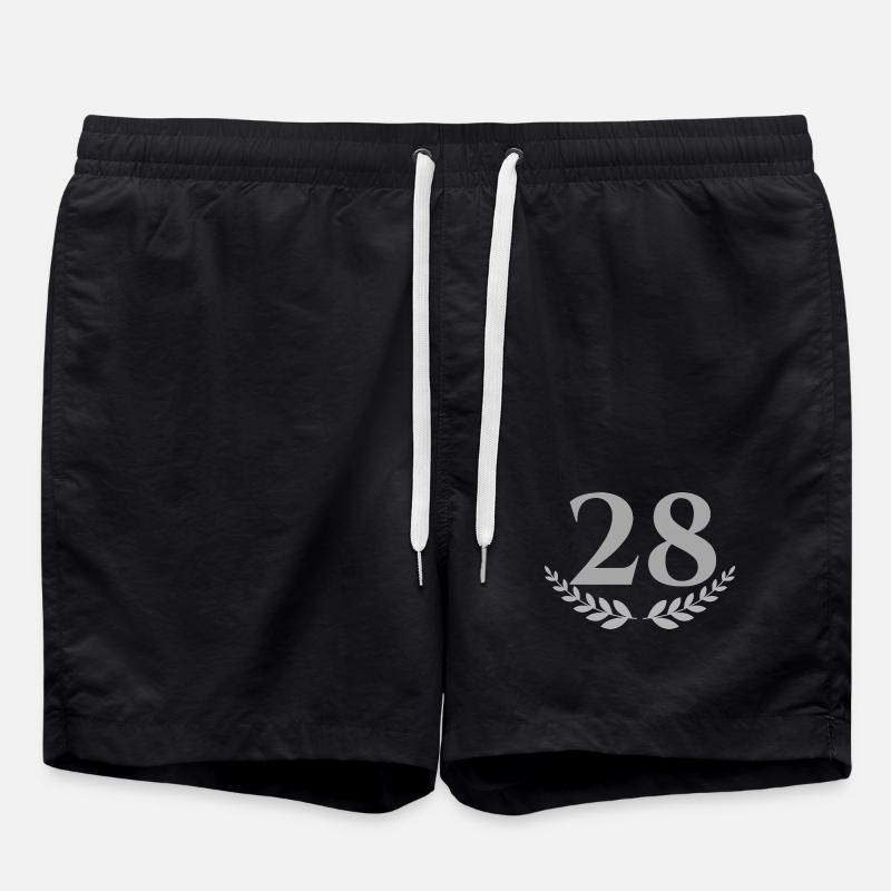 28 - Short de bain - noir