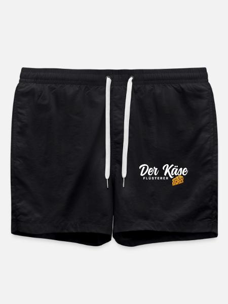 Der Käse Flüsterer - Badeshorts - Schwarz