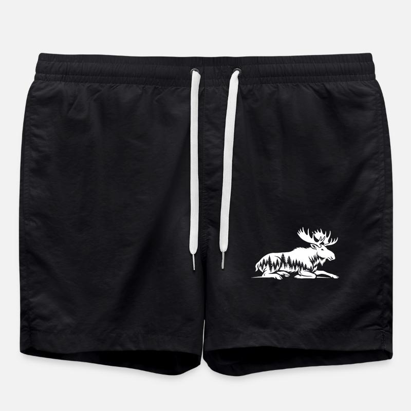 Elk - Swim Trunks - black