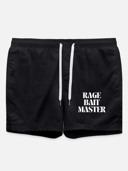 rage bait master - Badeshorts - Schwarz