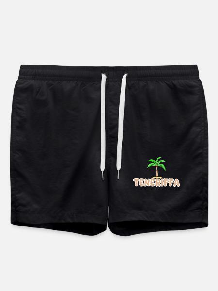 Holidays in Tenerife - Swim Trunks - black