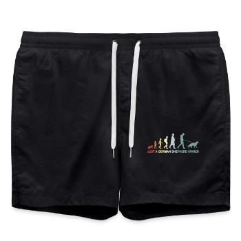 Propriétaire d’un berger allemand Evolution - Short de bain - noir - Devant - AI Model Male 185 light (185cm)
