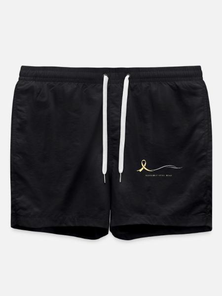 Endometriosis awareness Endo Warrior - Swim Trunks - black