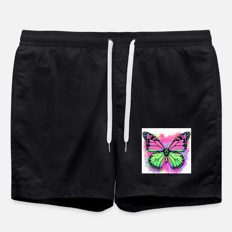 papillon - Short de bain - noir