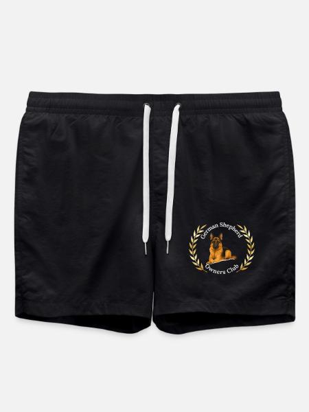 German Shepherd Owners Club Logo - Short de bain - noir