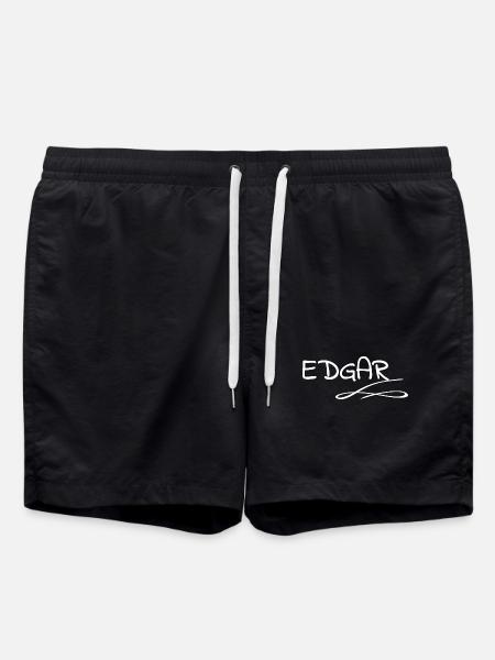 Edgar as a name - Swim Trunks - black