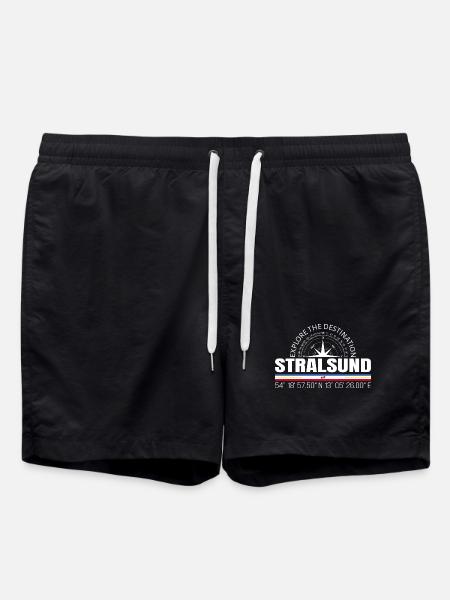 Stralsund - Badeshorts - Schwarz