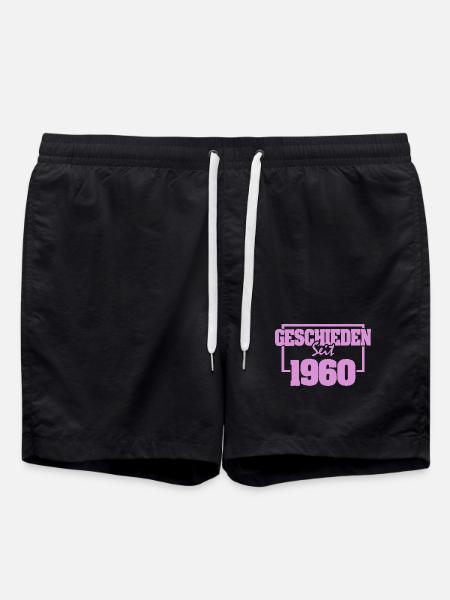 Scheidung 1960 - Badeshorts - Schwarz