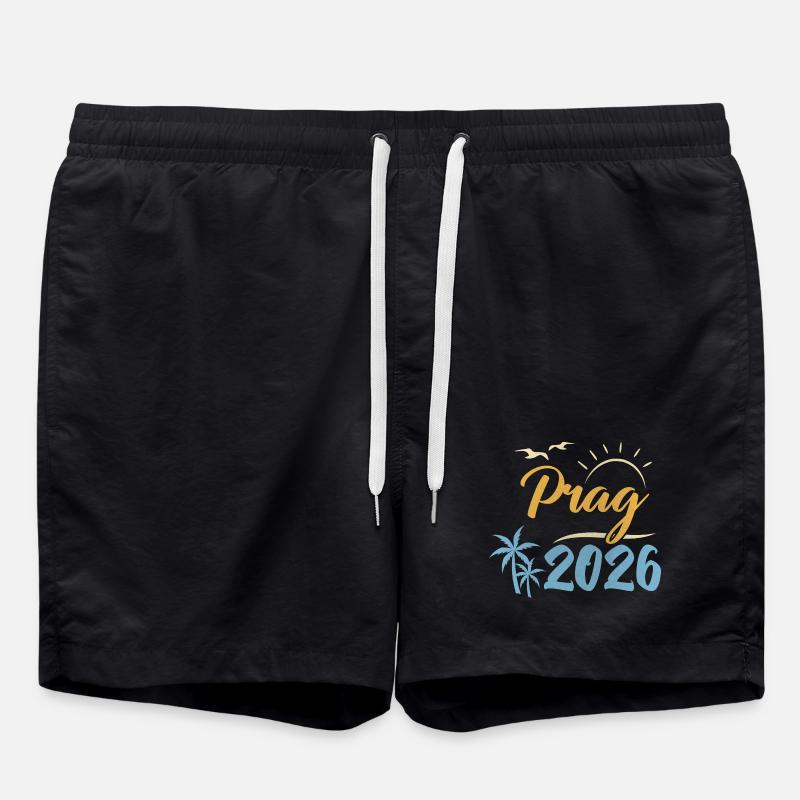 Prague 2026 - Swim Trunks - black