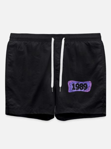 Class reunion 1989 - Swim Trunks - black