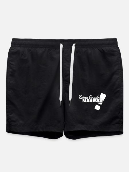 Marissa als Spruch - Badeshorts - Schwarz