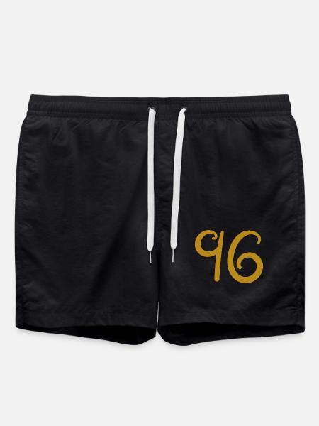 96 - Short de bain - noir