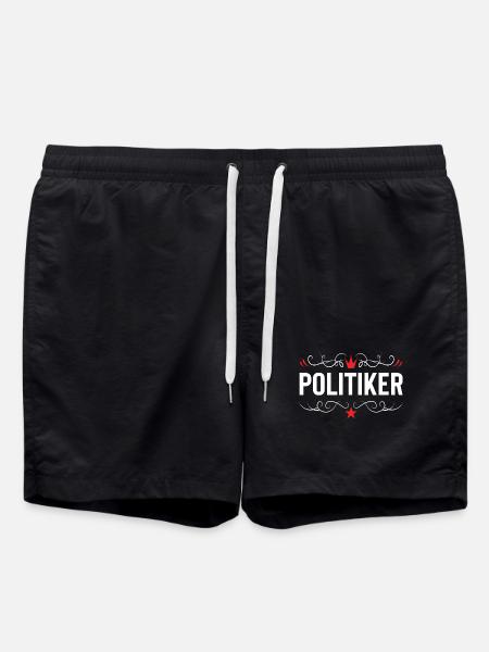 Politiker Beruf - Badeshorts - Schwarz