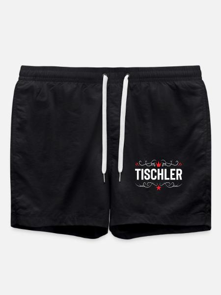 Tischler Beruf - Badeshorts - Schwarz