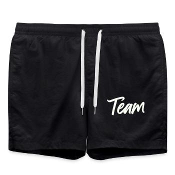 Équipe - Short de bain - noir - Devant - AI Model Male 185 light (185cm)