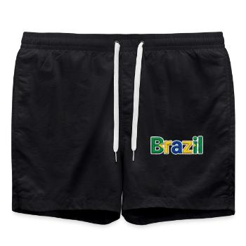 Brésil - Short de bain - noir - Devant - AI Model Male 185 light (185cm)