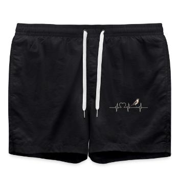 Oiseaux moqueurs Oiseaux moqueurs - Short de bain - noir - Devant - AI Model Male 185 light (185cm)