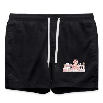 Rituel Spa Rose - soins beauté - Short de bain - noir - Devant - AI Model Male 185 light (185cm)