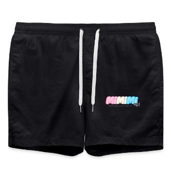 TEAM MiMiMi – Complaining at the Highest Level - Swim Trunks - black - Front - AI Model Male 185 light (185cm)