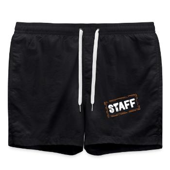 Personnel - Short de bain - noir - Devant - AI Model Male 185 light (185cm)