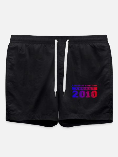 16th Birthday Limited Edition 08/2010 - Swim Trunks - black