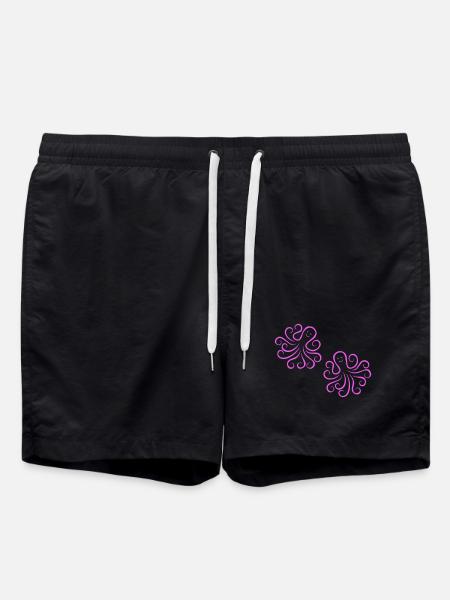 krake_2 - Short de bain - noir