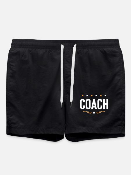 Coach Trainer - Badeshorts - Schwarz