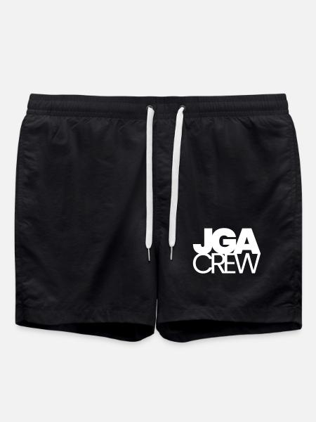 Bachelor Crew Bachelor Party - Swim Trunks - black