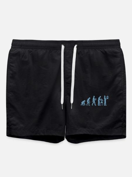 Japanese Bonsai Tree Plant Evolution Bonsai - Swim Trunks - black